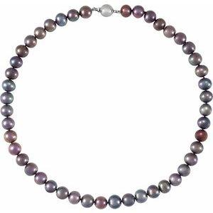Black Freshwater Pearls