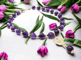 Amethyst Pendant Necklace - Whitestone Jewellery