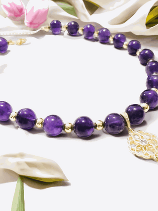 Amethyst Pendant Necklace - Whitestone Jewellery