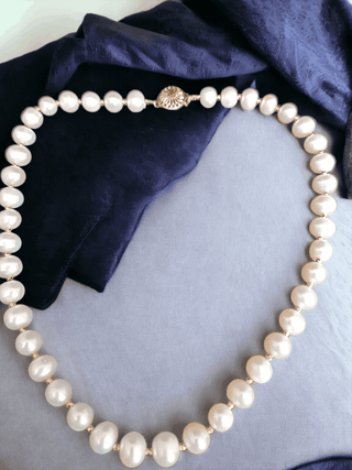 Annalise Pearl Necklace - Whitestone Jewellery