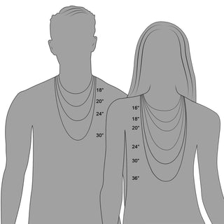 Necklace Length Guide 