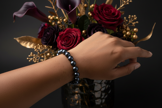 10-12mm Blue Pearl Bracelet