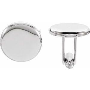 Stainless Steel 18.5 mm Cufflinks - Whitestone Jewellery