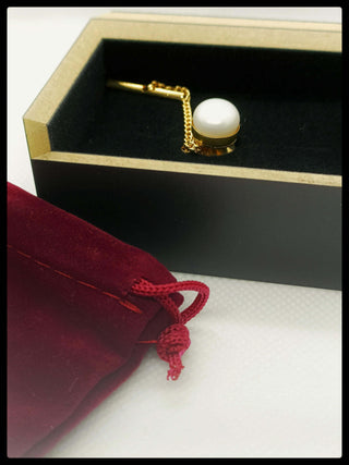 Pearl Tie Pin - Whitestone Jewellery