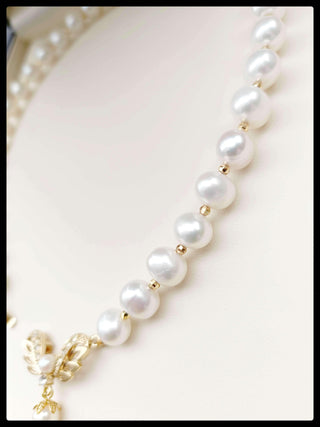 Seraph Pearl Necklace set - Whitestone Jewellery