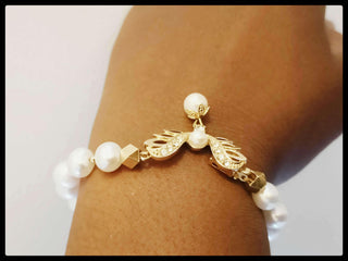 Seraph Pearl Necklace set - Whitestone Jewellery