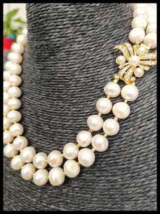 Classic double-strand Necklace - Whitestone Jewellery