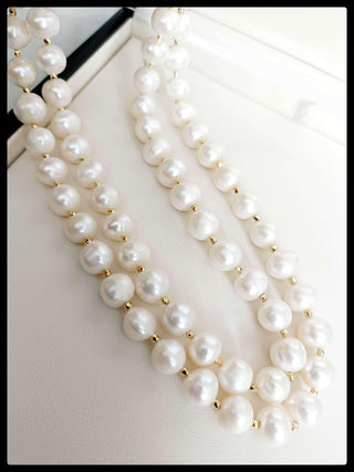 Classic double-strand Necklace - Whitestone Jewellery