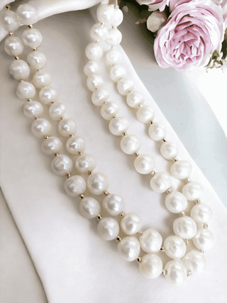 Classic double-strand Necklace - Whitestone Jewellery