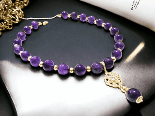 Amethyst Pendant Necklace - Whitestone Jewellery