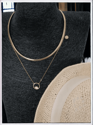 Mona Moonstone Necklace Set