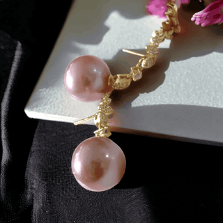 Drop Akoya Pearl Earrings - Whitestone Jewellery