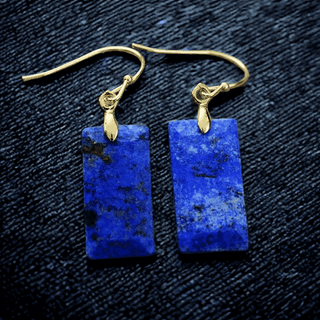 Royal Lapis Earrings - Whitestone Jewellery