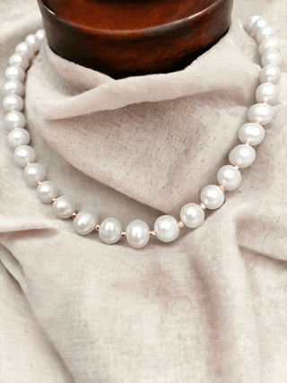10mm Classic Freshwater Pearl Necklace- Whitestone Jewellery 