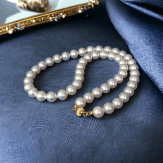 Hand Knotted String of Pearls- Whitestone Jewellery