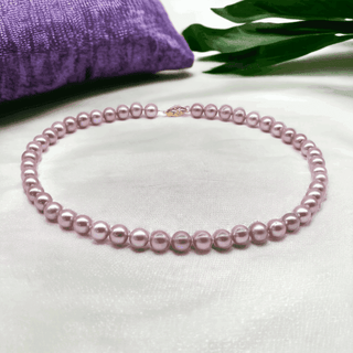 7-8mm Lavender Freshwater Pearl Set - Whitestone Jewellery