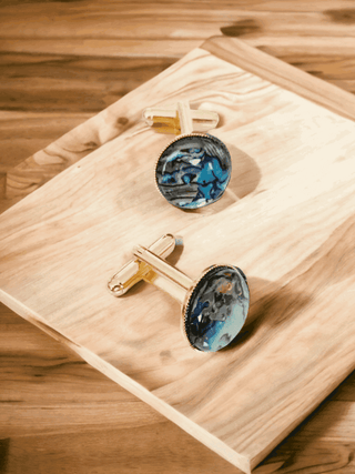 Men's Abalone Cufflinks - Whitestone Jewellery