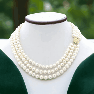 7-8mm Freshwater pearl Necklace - Whitestone Jewellery