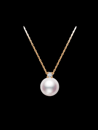 Single Akoya White Pearl Necklace - Whitestone Jewellery 