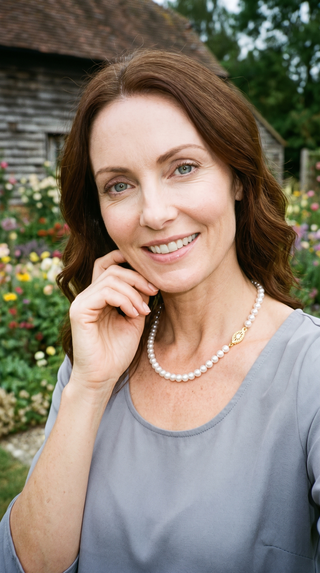 Calla Akoya Pearl Gold Necklace