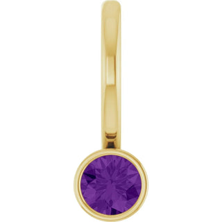 Amethyst bezel Pendant 