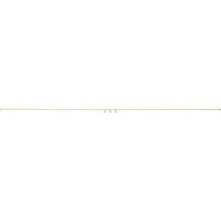 14K Yellow Natural 3-stone station 18" Necklace