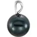 8mm Solitaire Black Akoya Pendant
