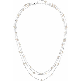 Floating Sterling Silver Necklace | Whitestone Jewellery 