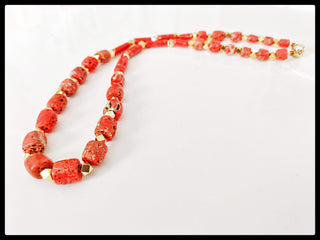 Rubie Coral Necklace - Whitestone Jewellery