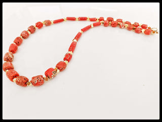 Rubie Coral Necklace - Whitestone Jewellery