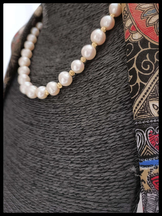 Evelyna Edison Pearl Necklace - Whitestone Jewellery