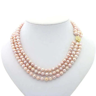 7-8mm Freshwater pearl Necklace - Whitestone Jewellery