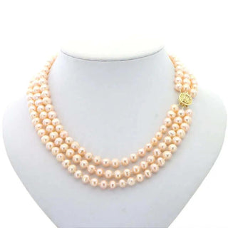 7-8mm Freshwater pearl Necklace - Whitestone Jewellery